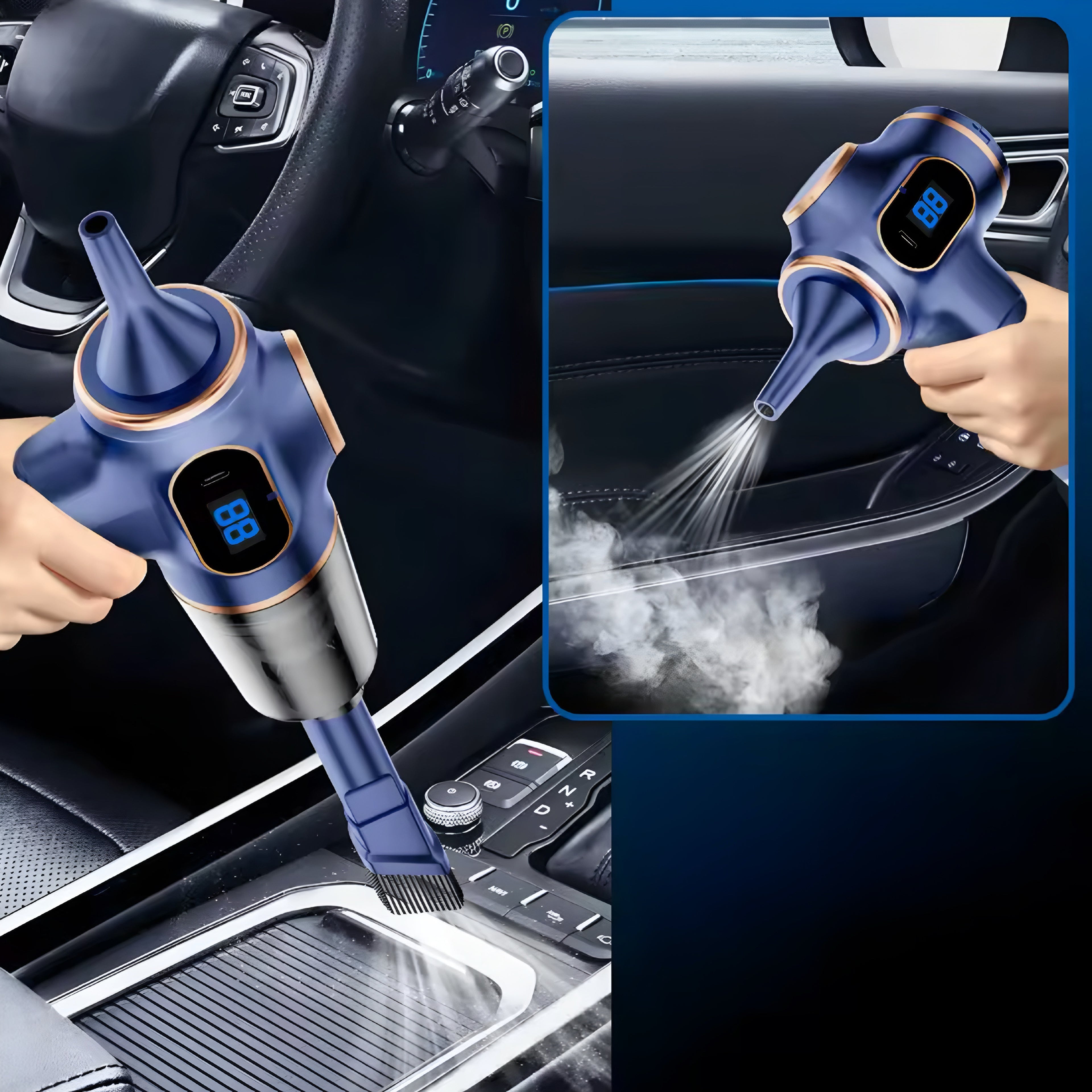 ABS Kabelloser Staubsauger für Auto & Zuhause